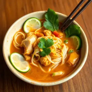 10. Chicken Curry Vermicelli Noodle