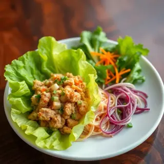 13. Chicken Lettuce Wrap