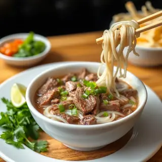 15. Pho Rare Steak