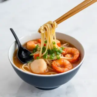 9. Seafood Noodle