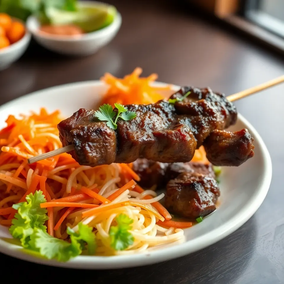 3. Beef on a Stick